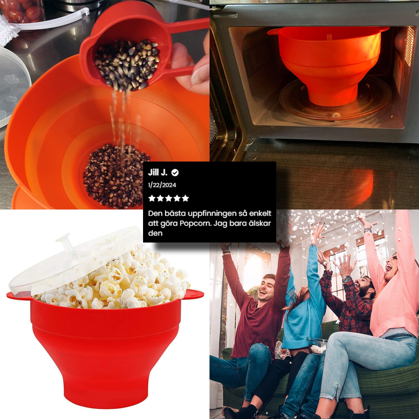 Geniala - Popcorn Poppare