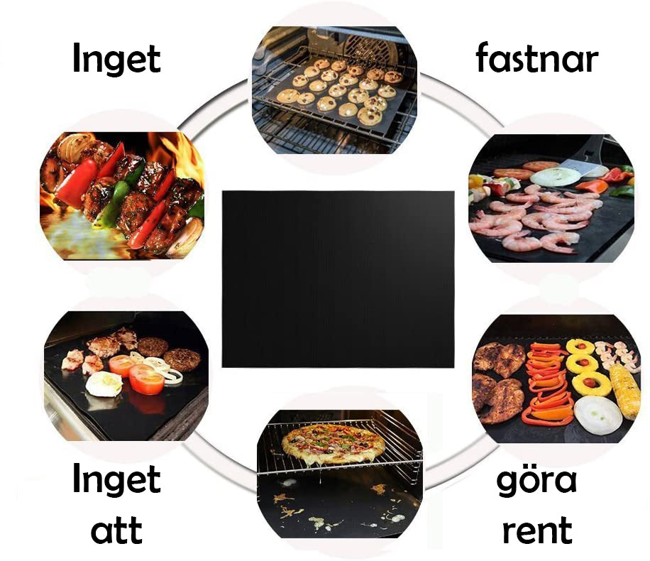 Non-stick grillmatta - grilla utan att det fastnar